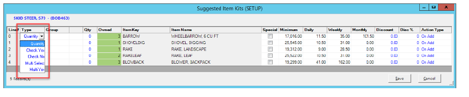 Suggested Package Items 14