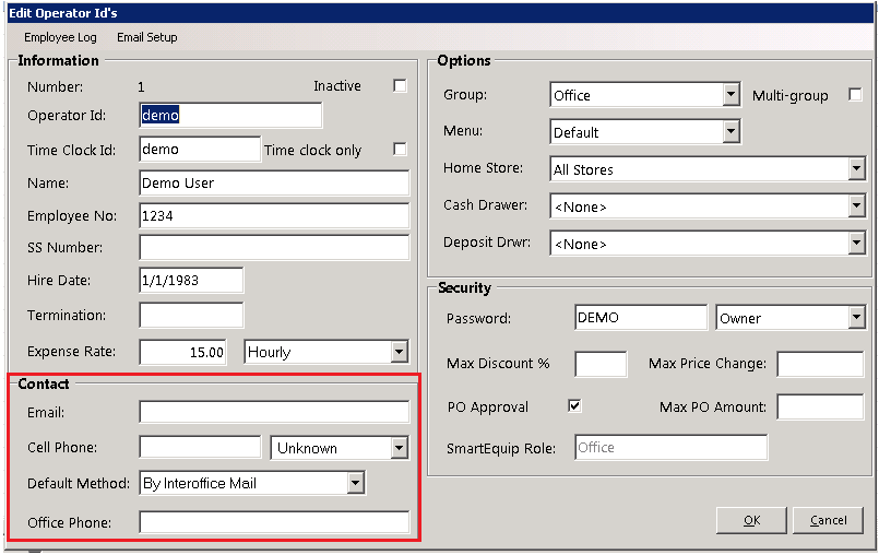 Time Clock Export Setup for_6