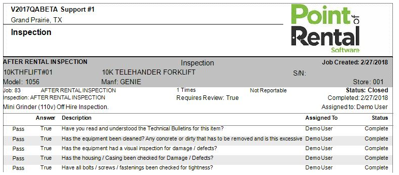 Inspection App rpt 1
