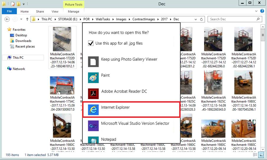 Mobile Workforce Contract Action Photo Instr 2