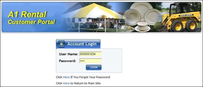 Web Customer Portal 1