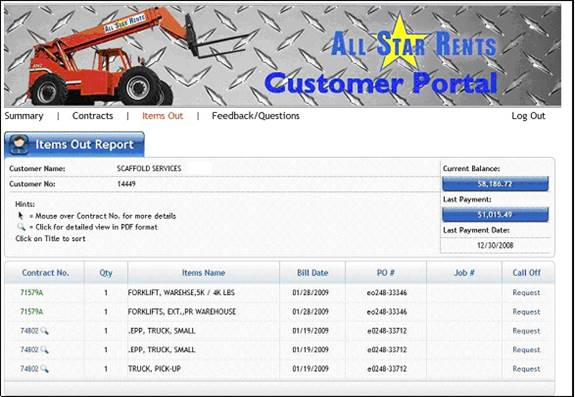 Web Customer Portal 4